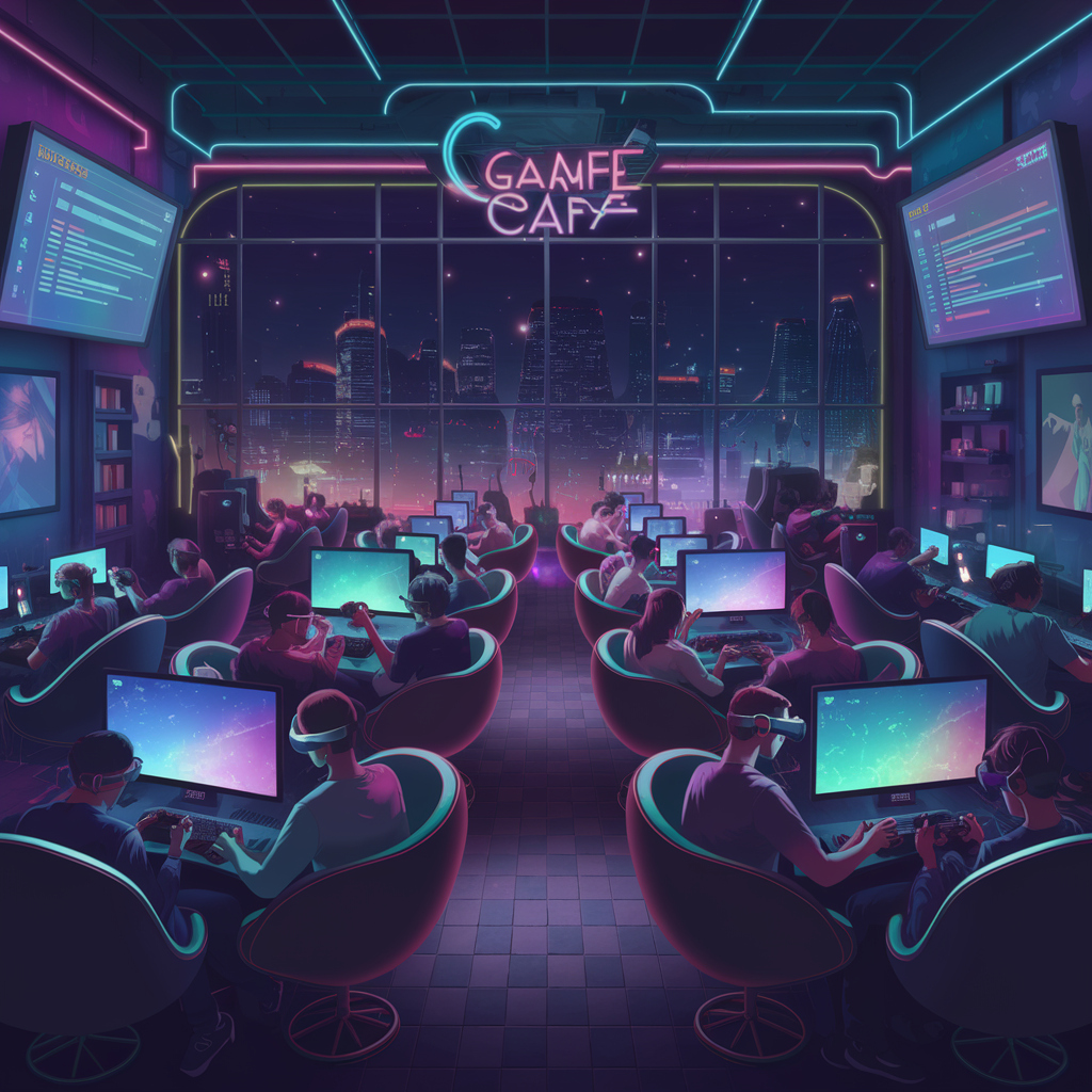 Virtual Game Café Night